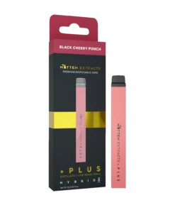 Black Cherry Punch +Plus Disposable Vape