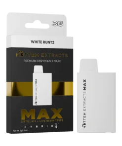 White Runtz MAX Disposable Vape