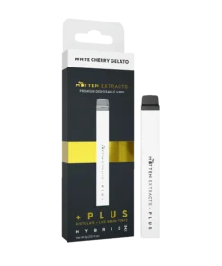 White Cherry Gelato +Plus Disposable Vape
