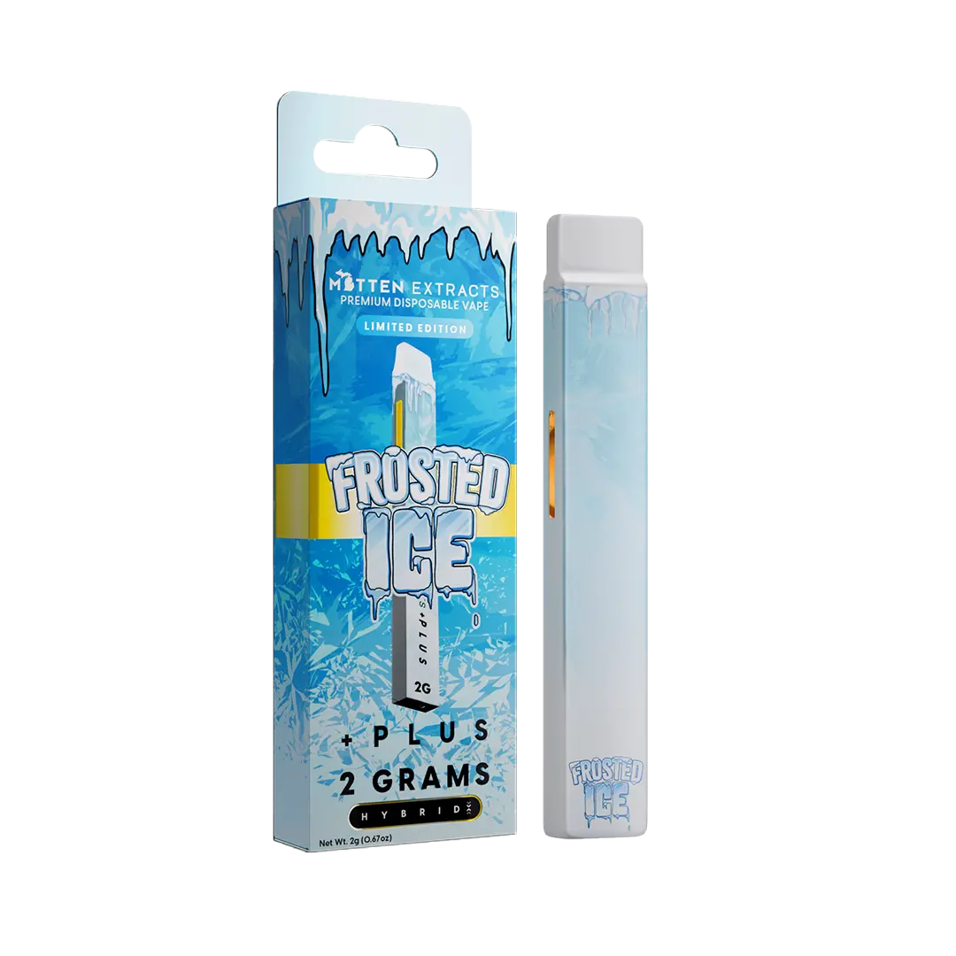 Frosted Ice +Plus Disposable Vape 2g - mitten extracts