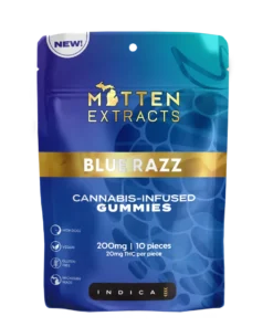 Blue Razz Gummies 200mg (10 Pack)