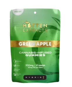 Green Apple Gummies 200mg (10 Pack)