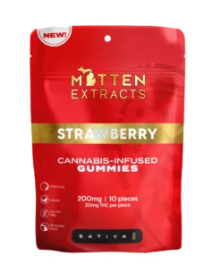 Strawberry Gummies 200mg (10 Pack)